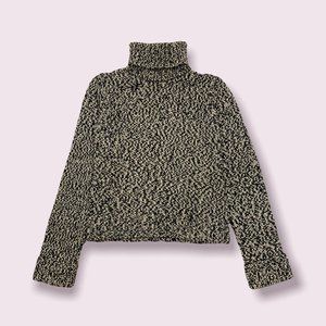 Theory Cropped Turtleneck Sweater